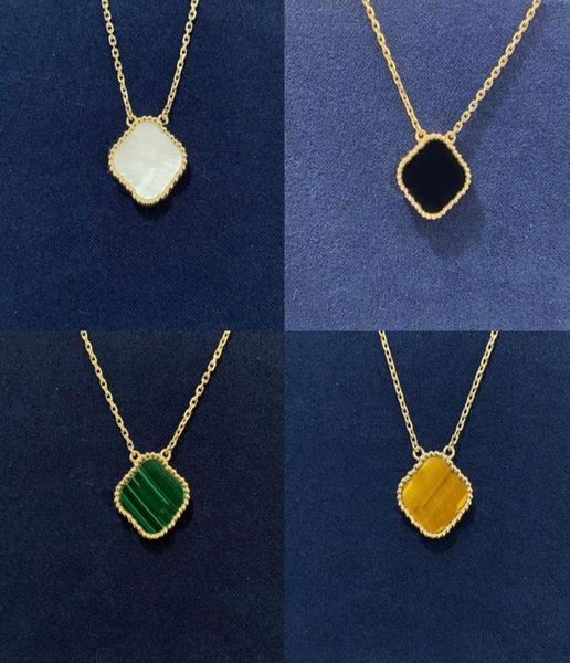

designer women clover pendant necklaces screw jewelry love flowers necklace fashion luxury party wedding couple gift1241947, Silver