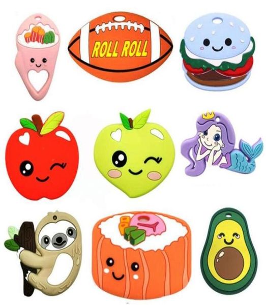 

fruit silicone teether baby teething toys bpa silica gel chew dental care nursing teethers gift for infant3556714