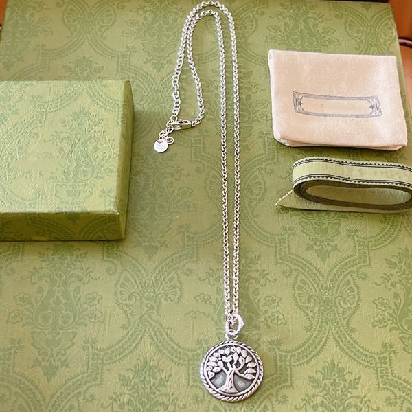 

2023 new pendant necklace ggsity fashion designer necklace laldyuw, Silver