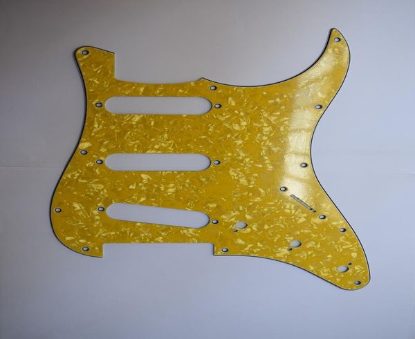 

3ply usa vintage 11 hole st start guitar pickguard scratch plate for fd st eight colors options8065234