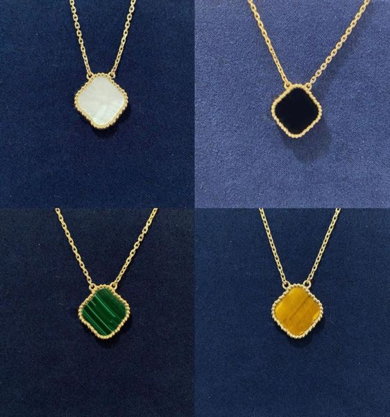 

designer women clover pendant necklaces screw jewelry love flowers necklace fashion luxury party wedding couple gift1703349, Silver