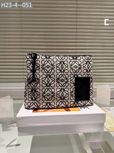 

10a fashion classic ladies luxury clutch bags city handbags designer women canvas leather handbag purse clutch pochette with box