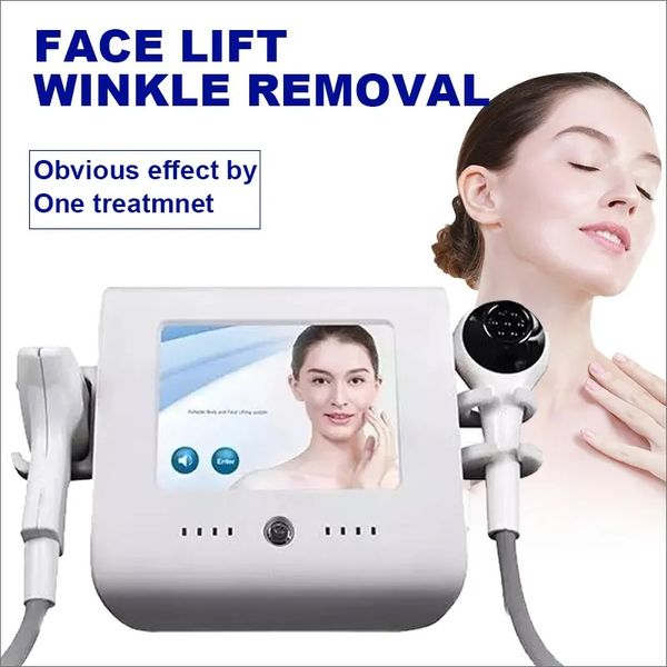 

portable 2 in 1 thermolift facial lifting firming anti aging massager rf skin tightening wrinkle remover skin care beauty salon machine
