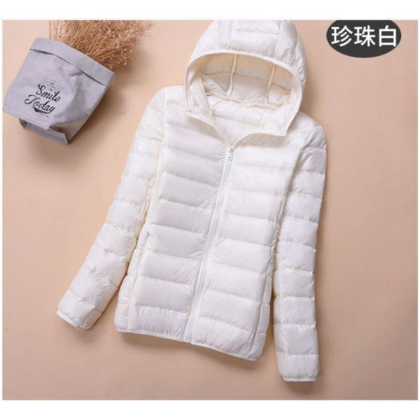 

parkas light down jacket women 2023 new short women's jacket korean version of the fashion autumn and winter large size down coats, Black