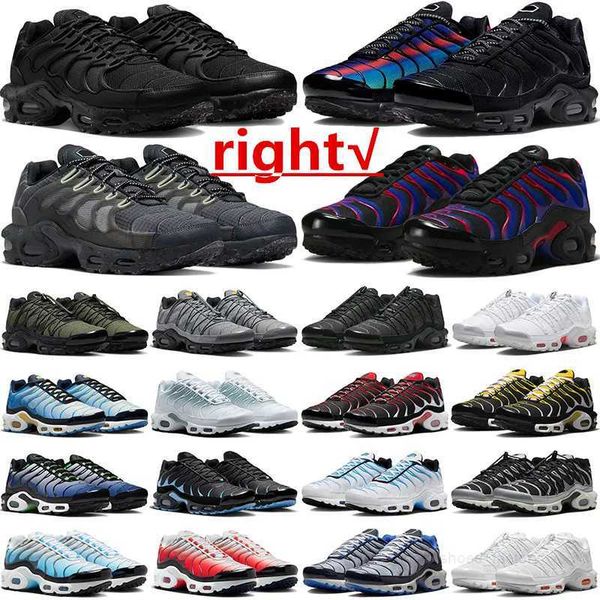 

tn terascape running mens womens black and white orange max plus cushioned comfort shoe men's outdoor sports shoes sneakers designer sh
