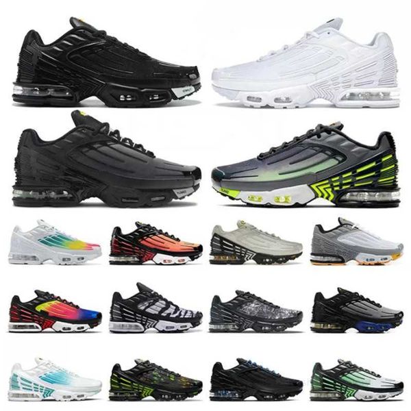 

tn plus 3 running shoes sneakers triple white black iridescent aqua crimson obsidian neon graphy pack nebula men women trainers sports sneak