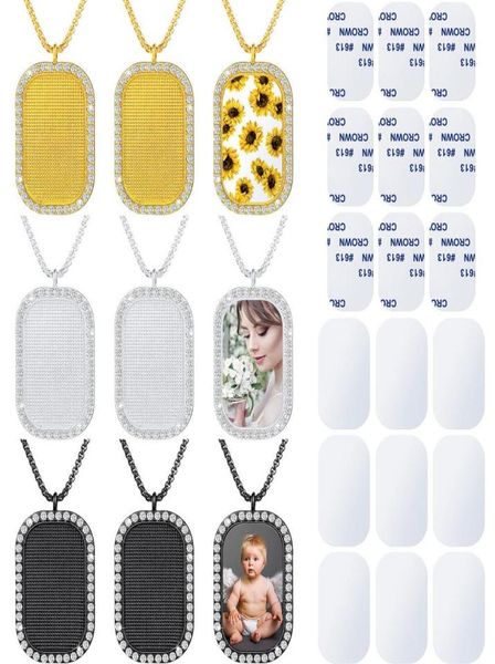 

pendant necklaces sublimation for women heat transfer blank necklace base wit amycq4372130, Silver