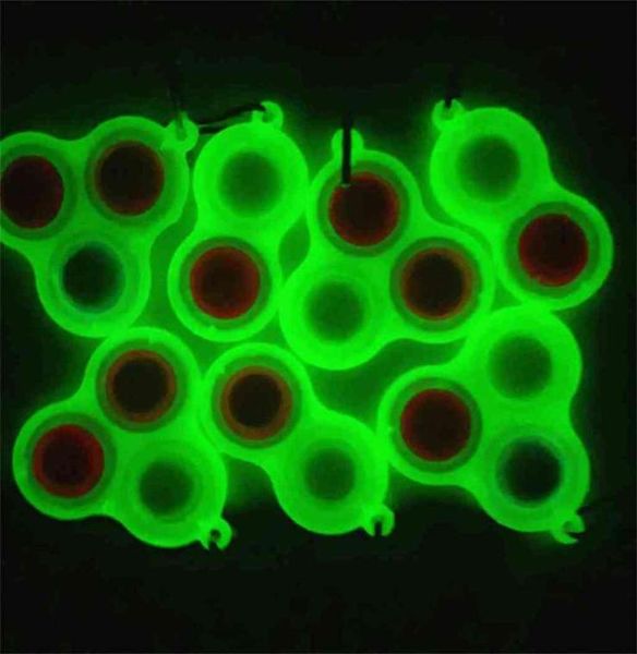 

finger bubble keychain fidget simple sensory toy poo its luminous key chain glow toys bubble popper boards puzzle relief squeeze h1687158