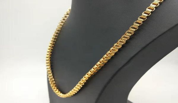 

necklace men stainless steel long men necklace steel gold chain gifts for male accessories hip hop jewelry on the neck2962013, Silver
