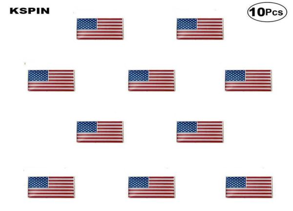 

us flag lapel pin flag badge brooch pins badges 10pcs a lot05931684, Gray
