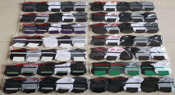 

fashion mens and womens four seasons pure cotton ankle short socks breathable outdoor leisure 5 colors business socks7632984, Black