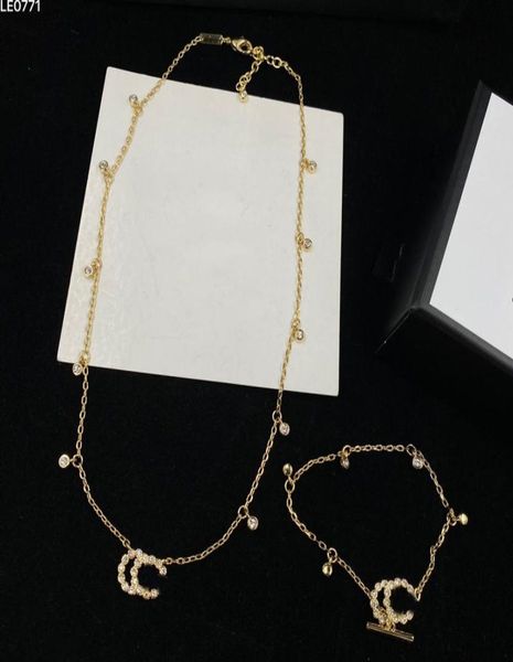 

classic fashion jewelry set necklace bracelet luxury ladies wedding gift498493824535809, Silver
