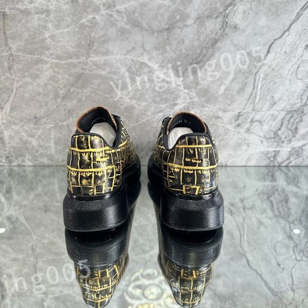 

2023 new casual alexander shoes chaussures triple pale lace up alexander sneaker men platform womens trainers size 35-46 xsd221115, Black