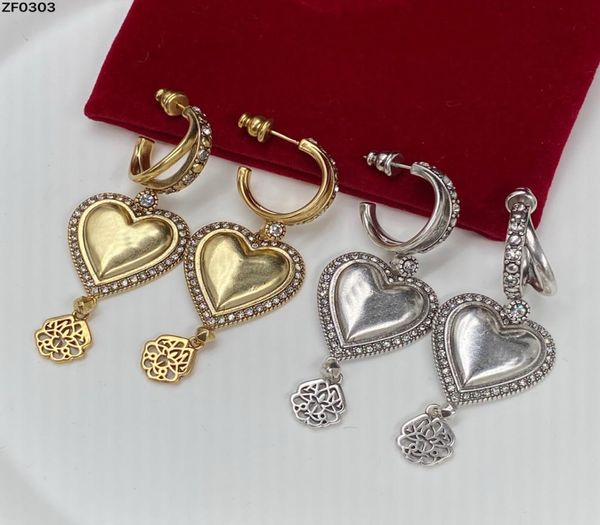 

hoop huggie open love earring skeleton skull heartshaped carving flower hoops earrings women gothic party punk jewelry designer1505176, Golden;silver