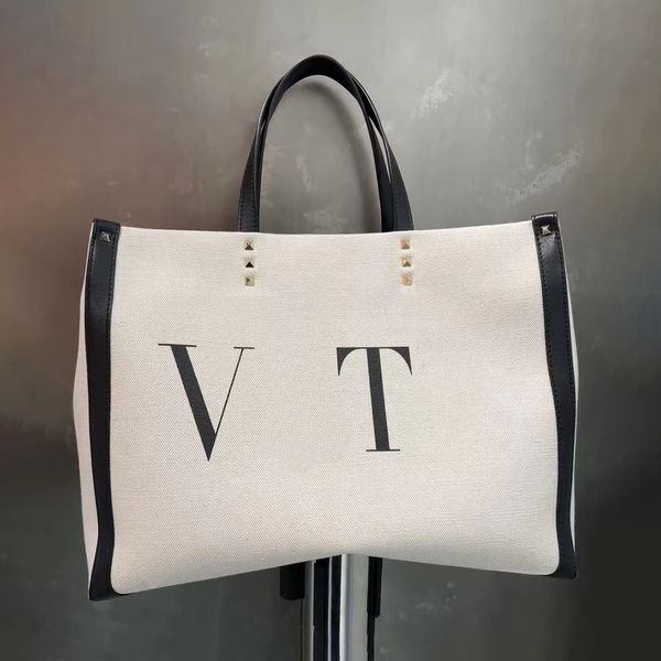 

vallentino shopping bag shoulder bags totes canvas cross body men fashion handbag duffel women's luxury pochette travel picnic beach ha