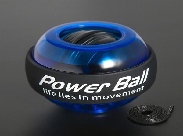 

rainbow led muscle power ball wrist ball trainer relax gyroscope powerball gyro arm exerciser strengthener fitness equipments y2002141401