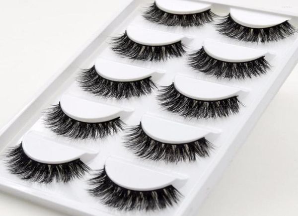 

false eyelashes viso 5pairsbox fur friendly styles mink lashes crisscross thickamphigh volume k019055672