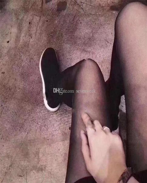 

black women long stockings socks fashion letter print womens tights sock ladies nightclub party net stocking pantyhose4926829, Black;white