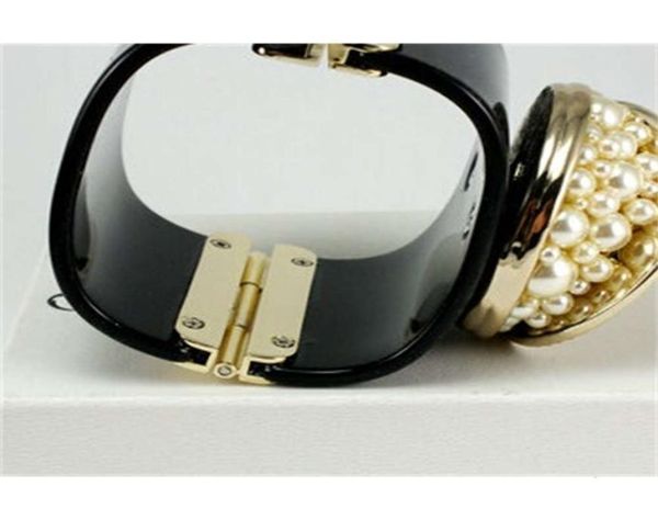 

caviar cuff bracelet bangle for women cans bracelets01232639109, Black
