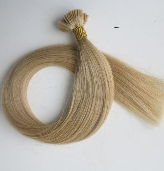 

pre bonded flat tip human hair extensions 50g 50strands 18 20 22 24inch 22 color brazilian indian hair products4571638, Black