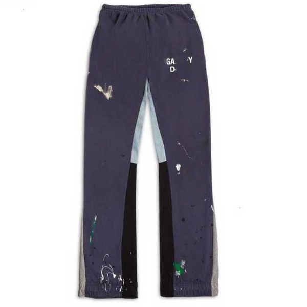 

men's pants galleries depts jeans trousers designer sweatpants sports painted flare pant, Black