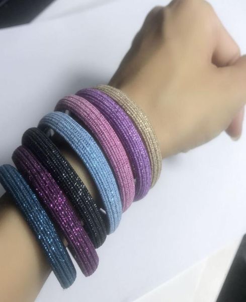 

special supplemental links postage rates fashion elastic hair rope hair ties printed luxury c head rope suit for bracelets and hai5559702, Pink