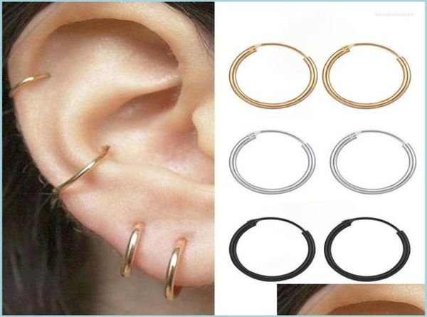 

hoop huggie hoop earrings circle metal for women femme brinco female fashion geometric jewelry gold earing trendy small chakrabead9651517, Golden;silver