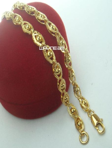 

18k yellow gold filled women bracelet elegant chain link jewelry luxury b16578663336455983, Black