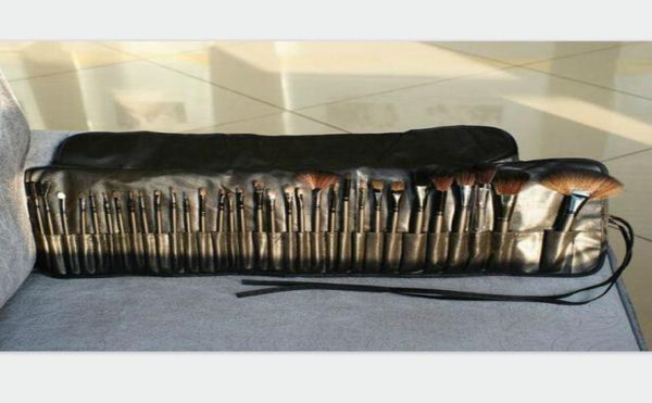 

makeup brush set 32 pcs makeup brushes black pu leather case make up kit6423037