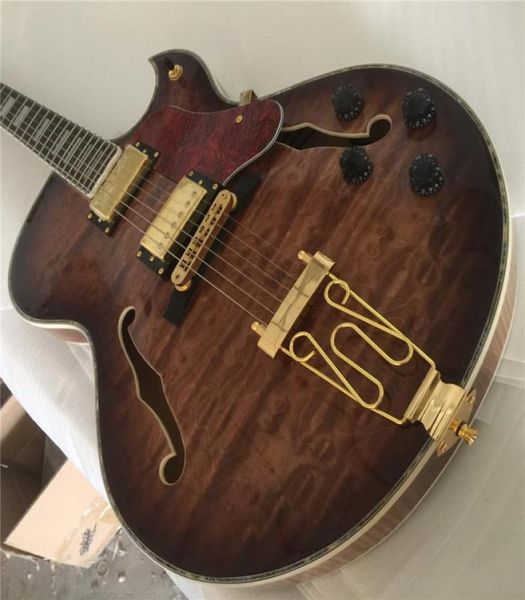 

igh end thick semi hollow body falcon grestch electric guitar guitarra all color accept filtertron pickups1027567