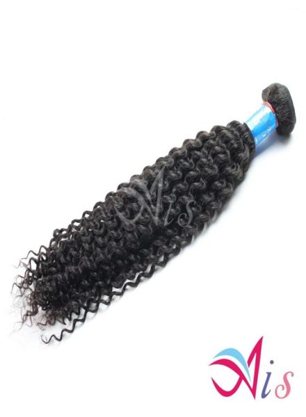 

lowest discount grade 7a 1228inches indian peruvian malaysian brazilian hair 1pcslot curly wave hair weaves color 1b human hair 6979243, Black