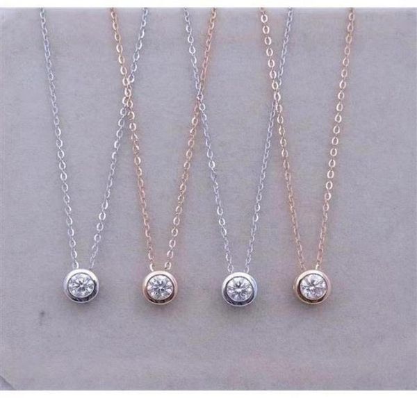 

chains natural diamond necklace clarity cut fire color fashion trend female couple gift jewelry5793179, Silver