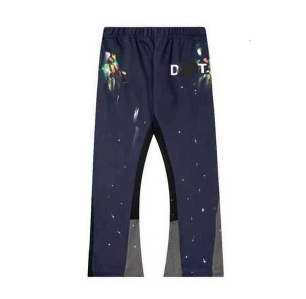 

mens graffiti pants galleryse depts womens sweatpants galleryes speckled letter print mans couple loose versatile casual trousers 8p6m, Black