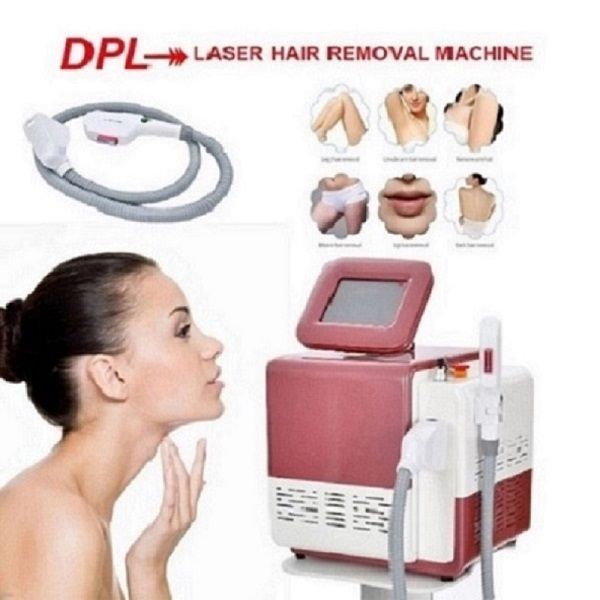 

755 dpl intense pulse light lamp laser hair remove depilator e-light dpl hair removal spots remover red blood vessels treatment skin rejuven, Black