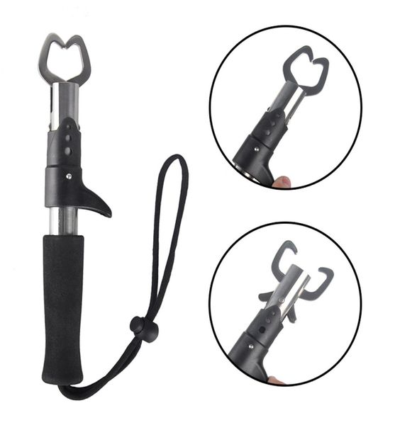 

outdoor portable stainless steel fish lip grip gripper fishing gadgets tool equipment5560002