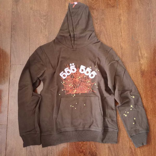 

hoodies foaming letter printing 555555 sweater hip hop singer same style men and women's sweater hoodie, Black