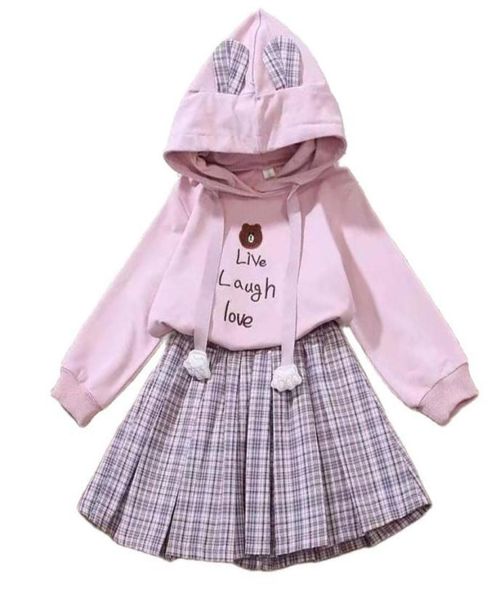

girl039s dresses children039s clothing suits spring autumn girls plaid skirt suits dress longsleeved sweater suits fashion 4966964, Red;yellow
