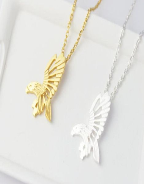 

classic eagle pendant hollow out design fashion women neclaces1912011, Silver