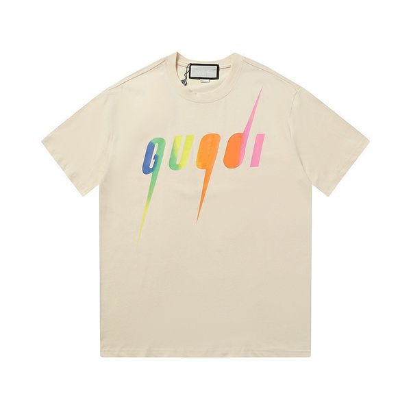 

2023 mens womens designer t shirts printed fashion man t-shirt cotton casual tees short sleeve luxury hip hop streetwear tshirts s-xxl, White;black