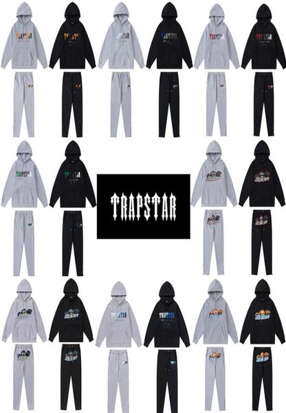 

designer men039s tracksuit rainbow towel embroidered tracksuits men039s and women039s track suit hooded sweater 8327076, Gray
