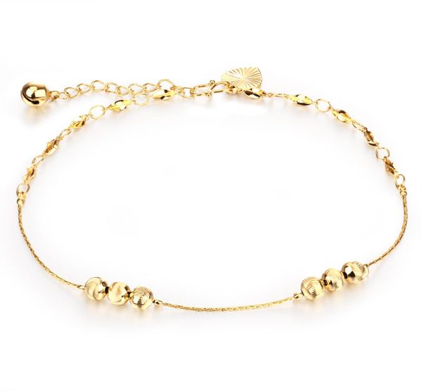 

wholsle 18k gold plated lantern anklet bracelet cubic zirconia crystal foot chain sandal beach jewelry4036361, Red;blue
