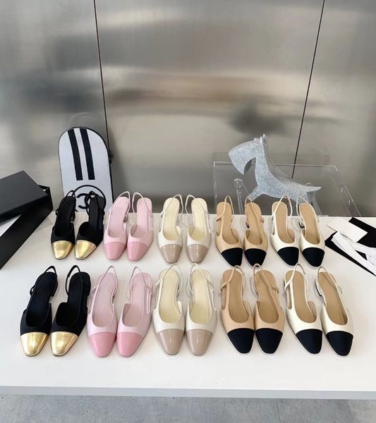 

sandals high heeled large size women's single shoes summer genuine leather square toe thick heels back hollow sandals 230714, Black