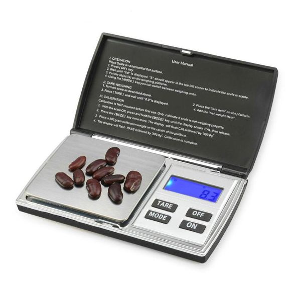

500g x 001g digital precision scales for gold jewelry scale 001 pocket balance electronic stainless steel scales6253148