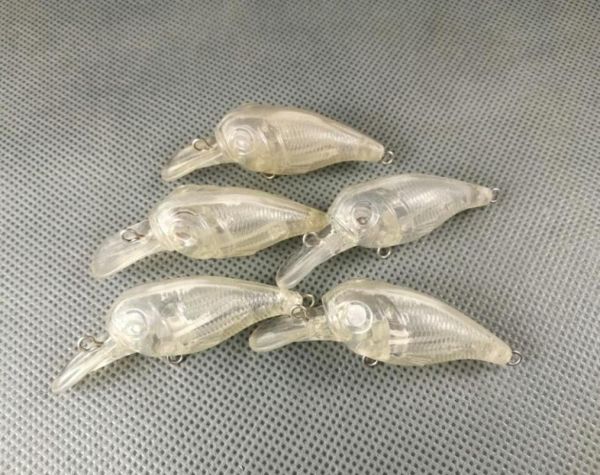 

30pcs unpainted fishing lures jointed crankbait bodies 5g016620813