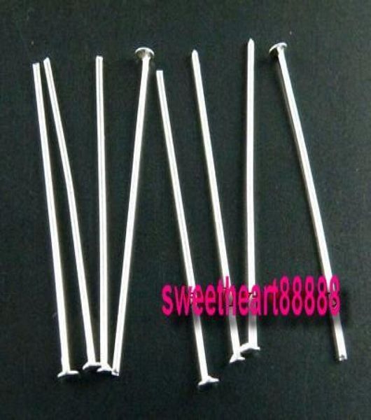 

silver plated head smooth pins needles 80mm mic sell 900pcslot jewelry findings components diy7621103