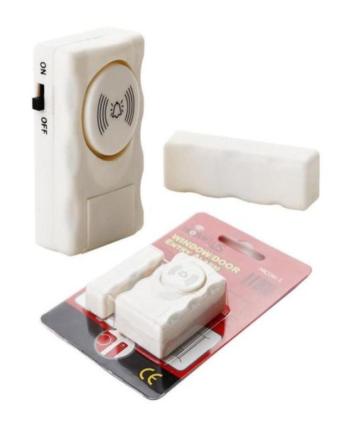 

wireless home security door window alarm warning system magnetic door sensor home security alarm bell in retail box1380573