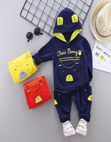 

toddler boys clothing set letter long sleeve t shirt pants autumn children kids outfits clothes sets2214306, White