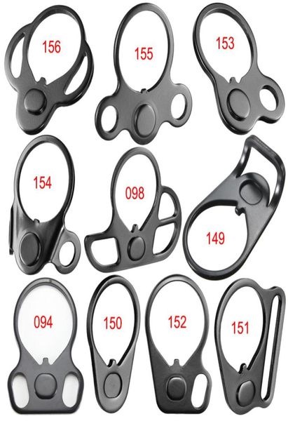 

airsoft m4 ar 15 accessories tactical strap rope single point sling adapter end plate mount combination for hunting9156418