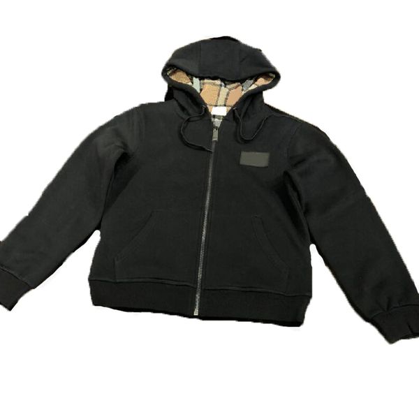 

hoodies designer mens hoodie jacket mens hooded windproof zipper jacket designer jacket men hoodies fashion windbreaker spring and autumn co, Black