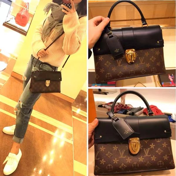 

classic women luxury designer bag messenger shoulder bags 10a handbag lady fashion vintage printing luxurys bag crossbody handbags crossbody